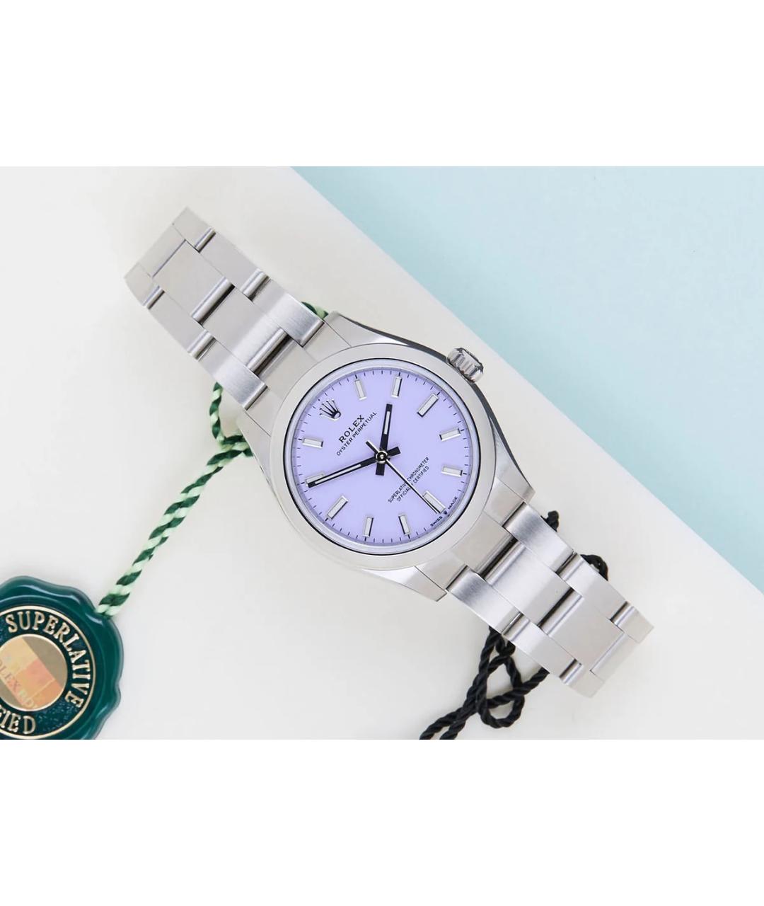 ROLEX Фиолетовые часы, фото 2