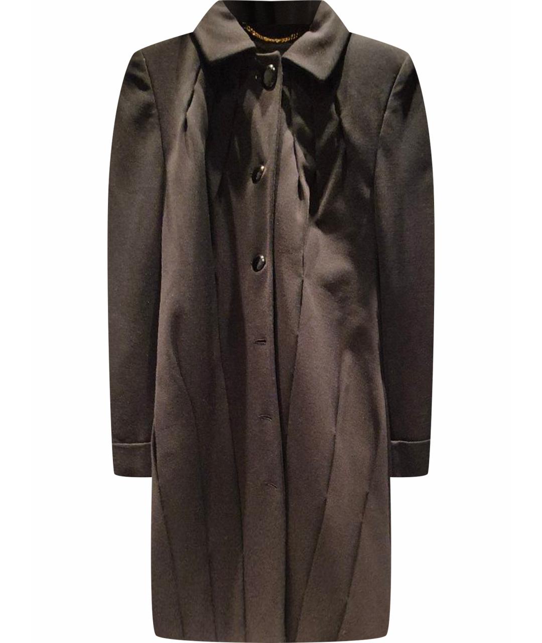 MOSCHINO Черное пальто, фото 1