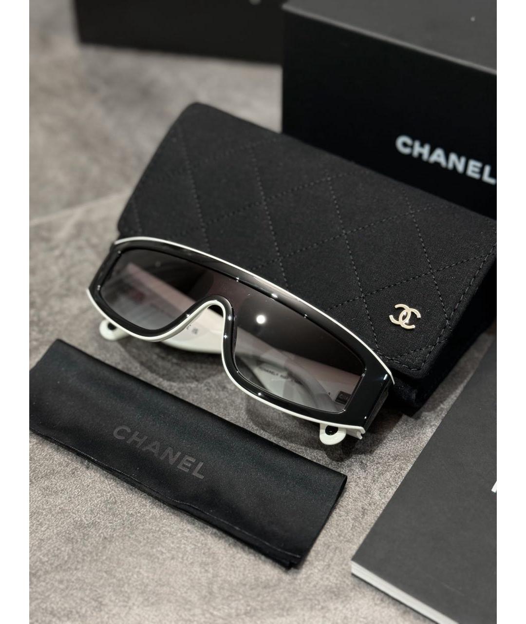 CHANEL Черные солнцезащитные очки, фото 8