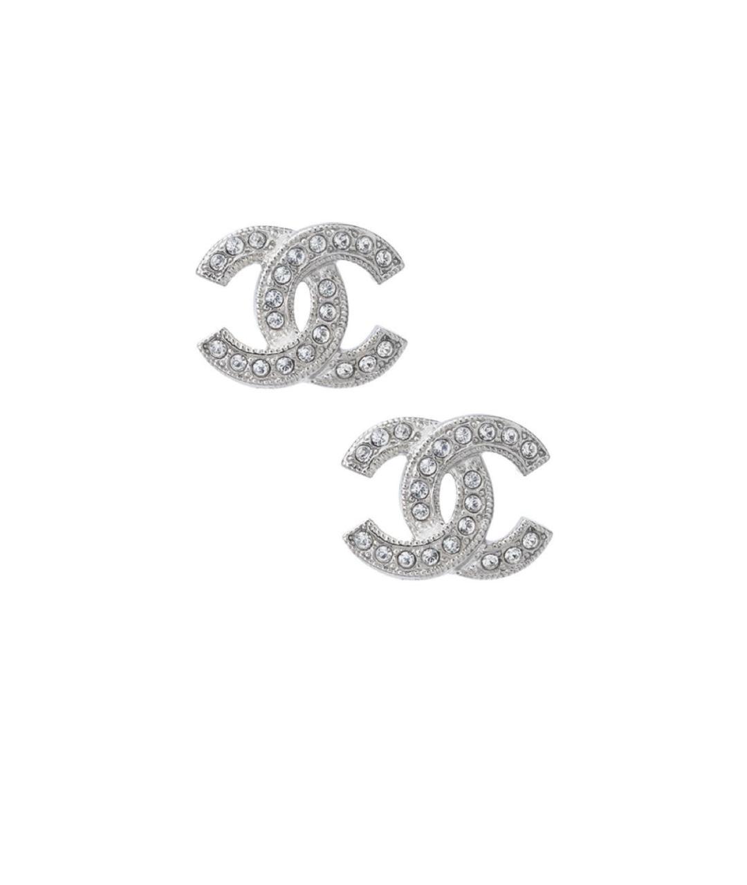 CHANEL Металлические серьги, фото 1