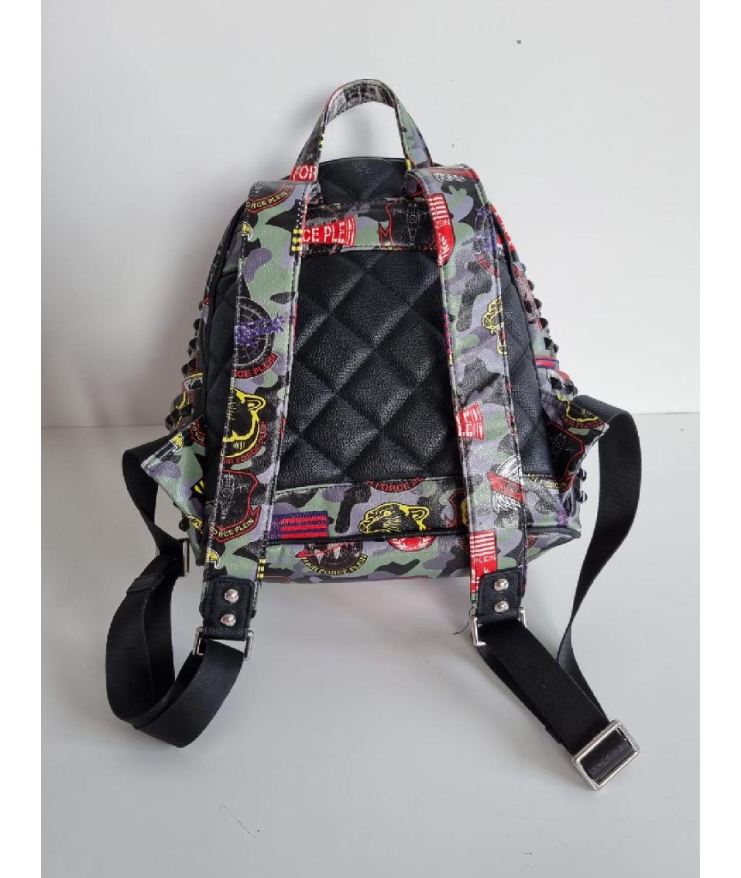 PHILIPP PLEIN Мульти кожаный рюкзак, фото 3