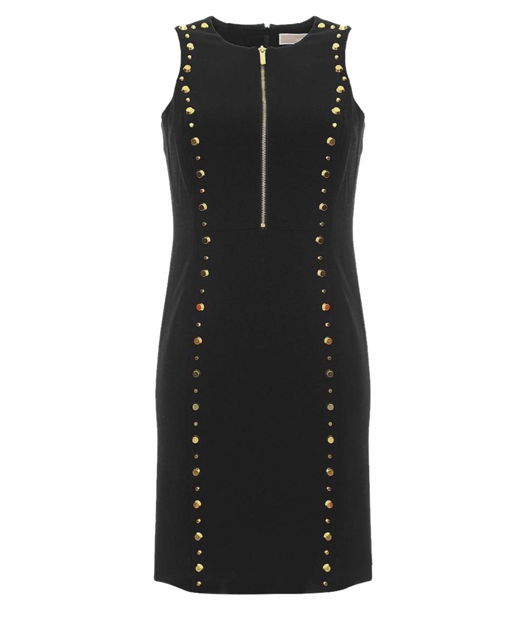 MICHAEL MICHAEL KORS Черное полиэстеровое платье, фото 1
