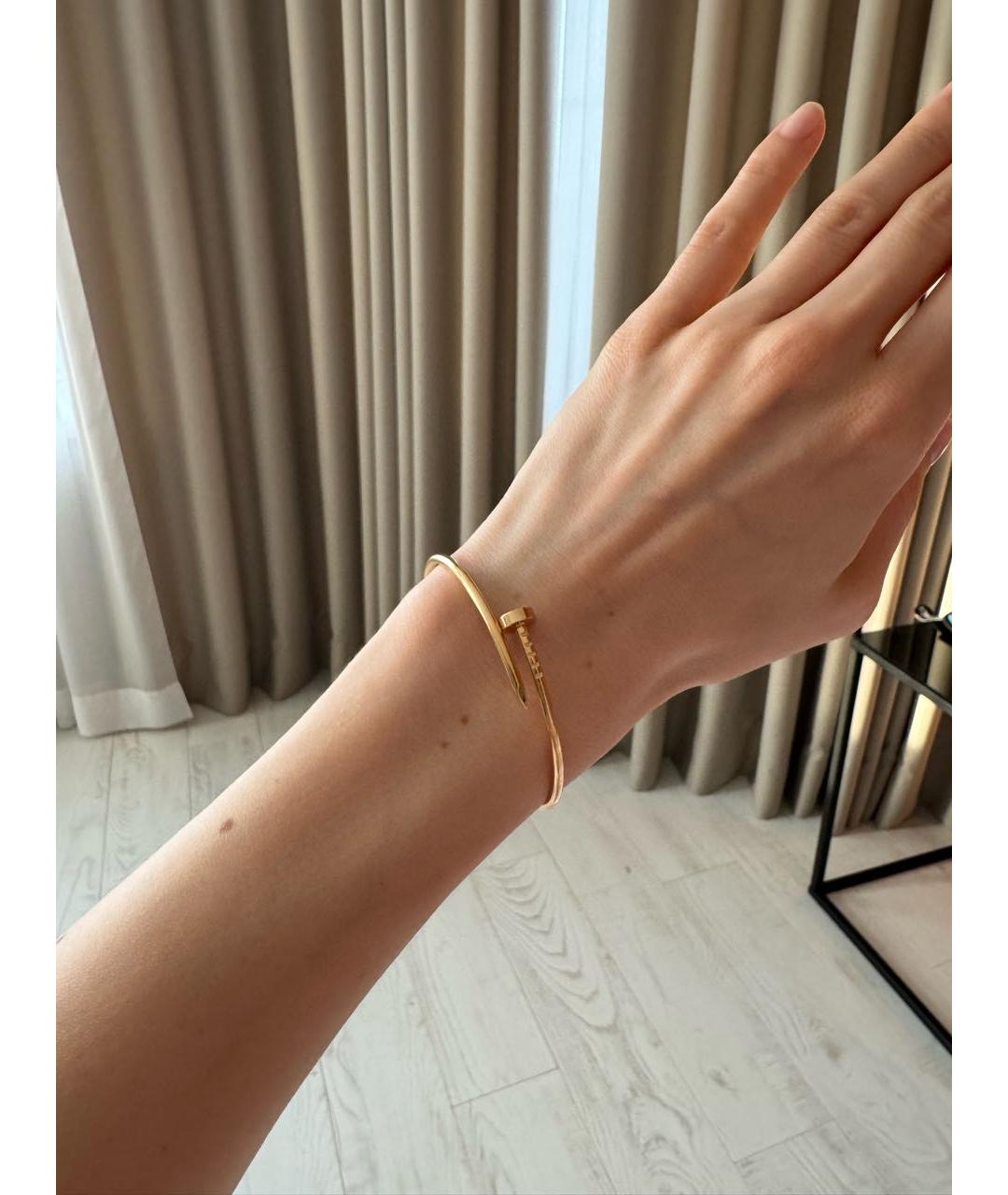 CARTIER Золотой браслет из желтого золота, фото 4