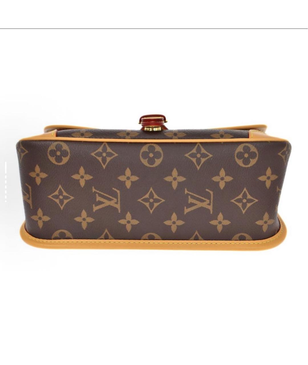 LOUIS VUITTON Коричневая сумка через плечо, фото 5