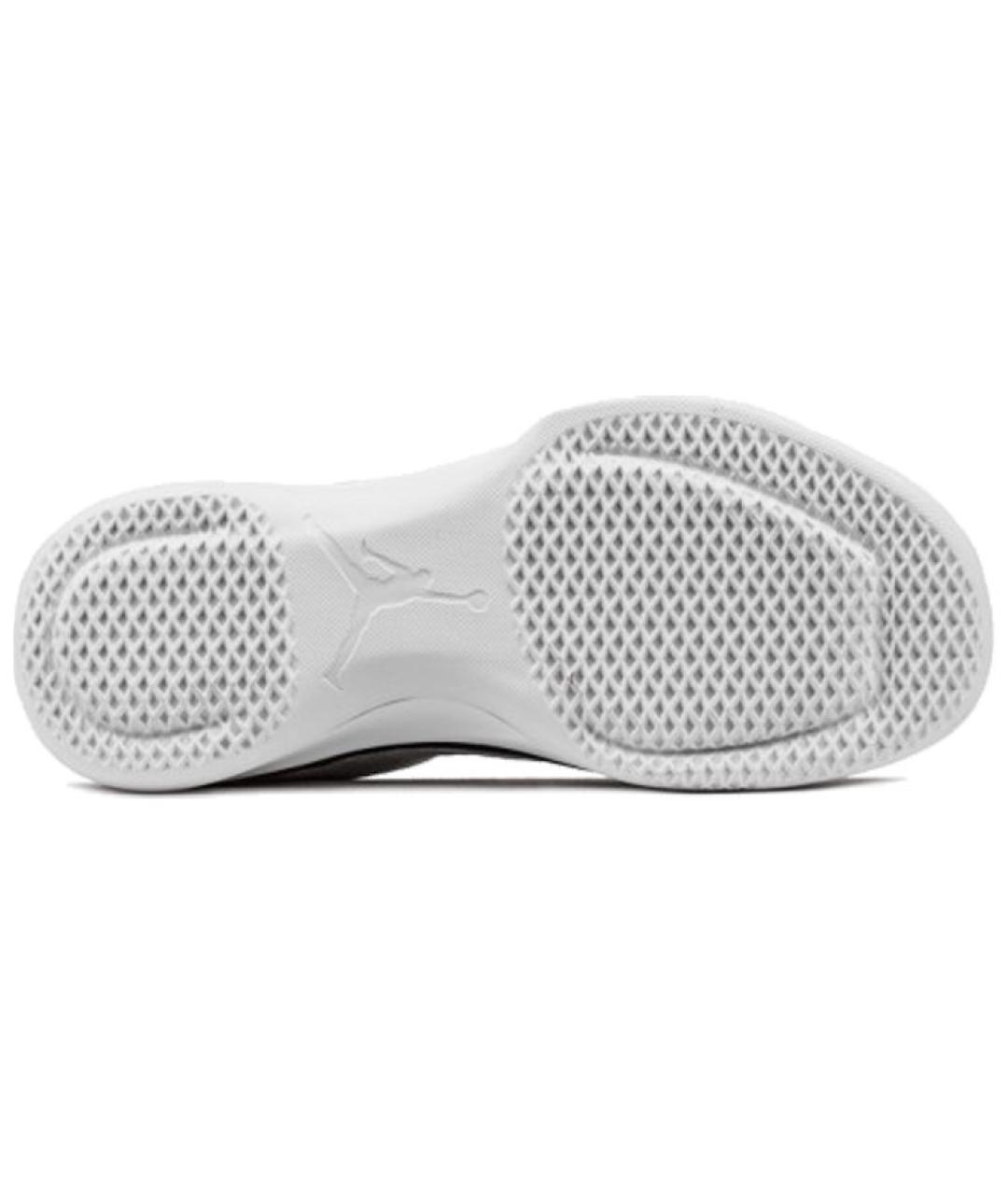 JORDAN Белые текстильные высокие кроссовки / кеды, фото 4