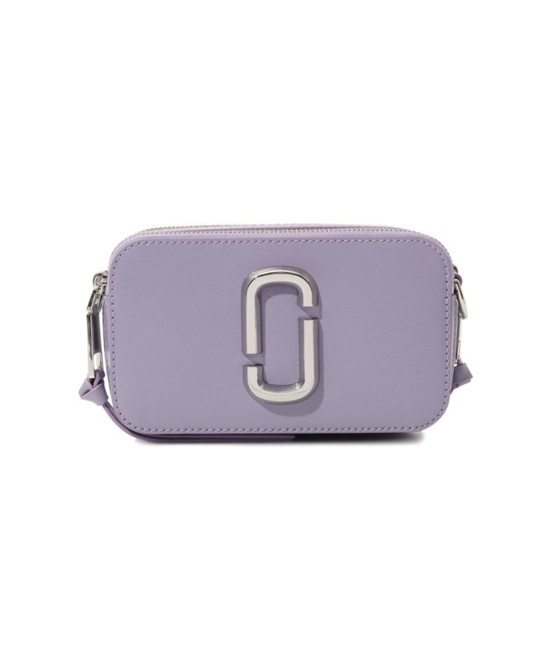 MARC JACOBS Фиолетовая кожаная сумка через плечо, фото 1