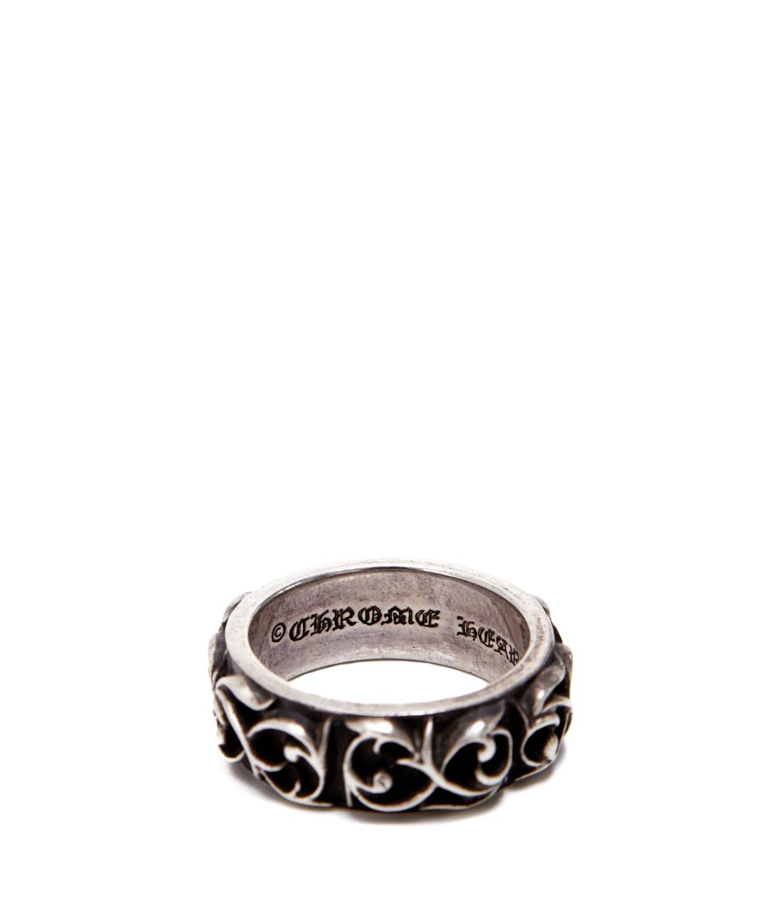 CHROME HEARTS Серебряное серебряное кольцо, фото 1