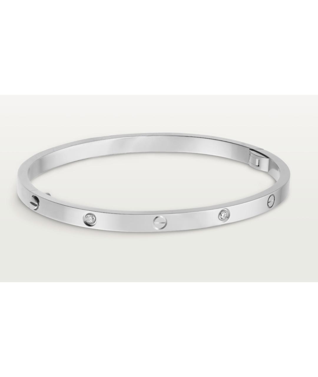 CARTIER Браслет из белого золота, фото 10