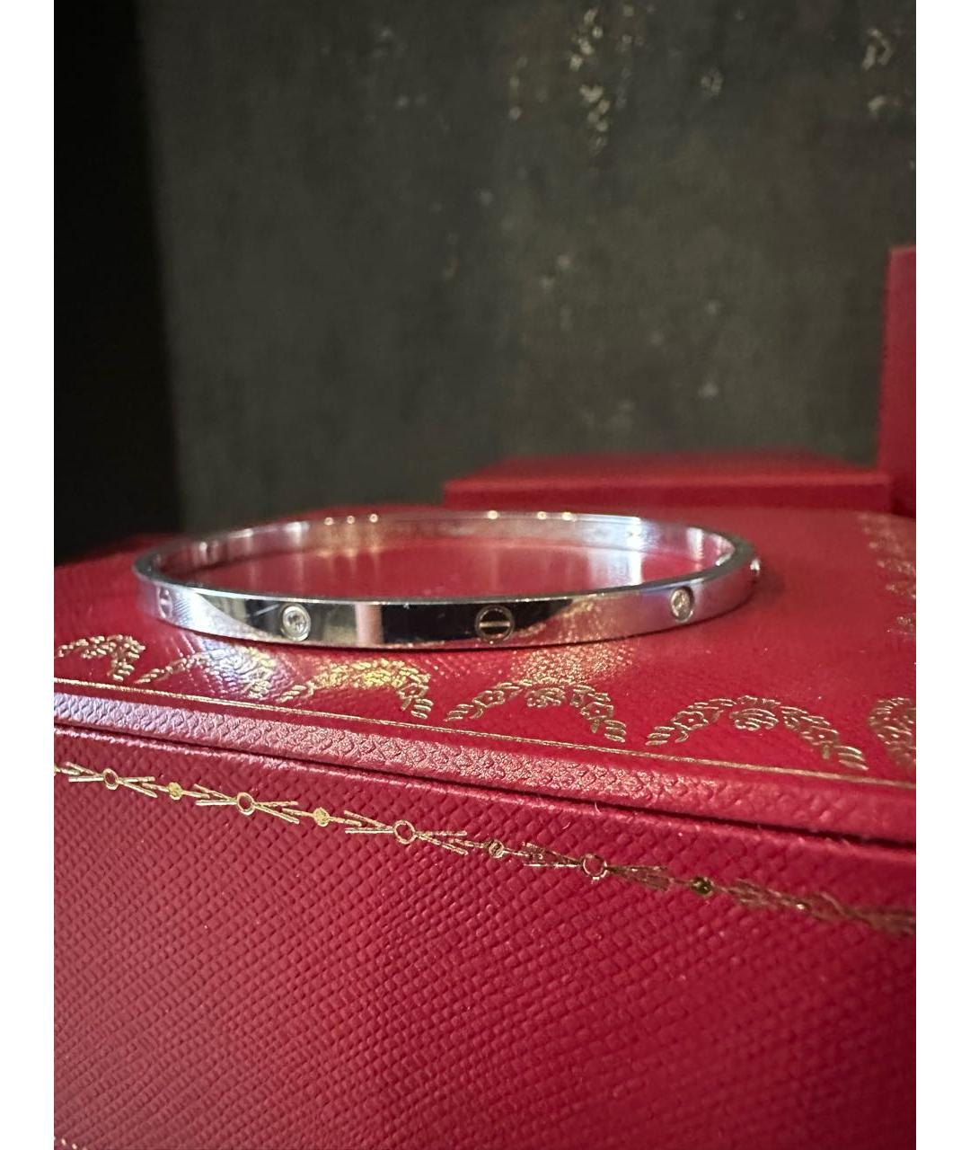 CARTIER Браслет из белого золота, фото 3