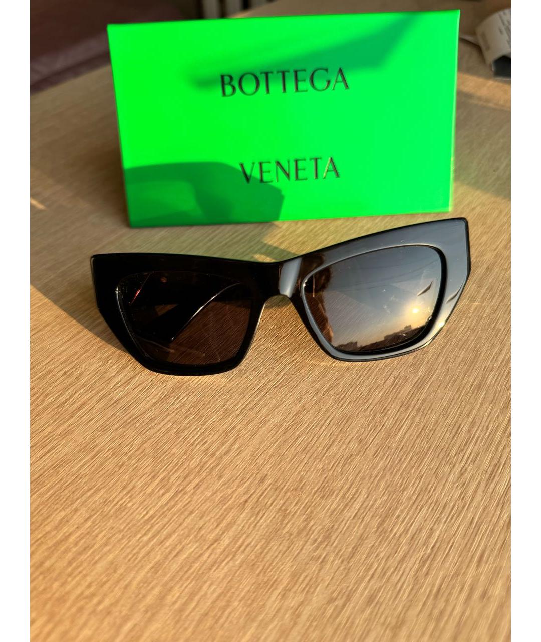 BOTTEGA VENETA Черные солнцезащитные очки, фото 8