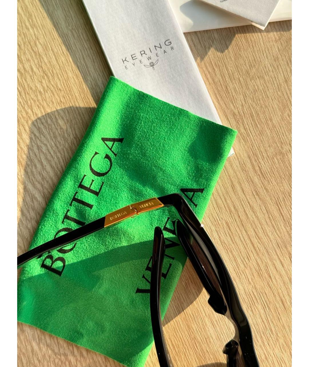BOTTEGA VENETA Черные солнцезащитные очки, фото 3