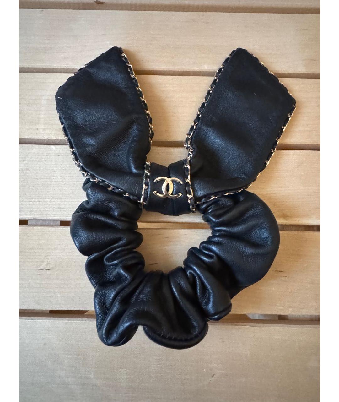 CHANEL Черная резинка, фото 3