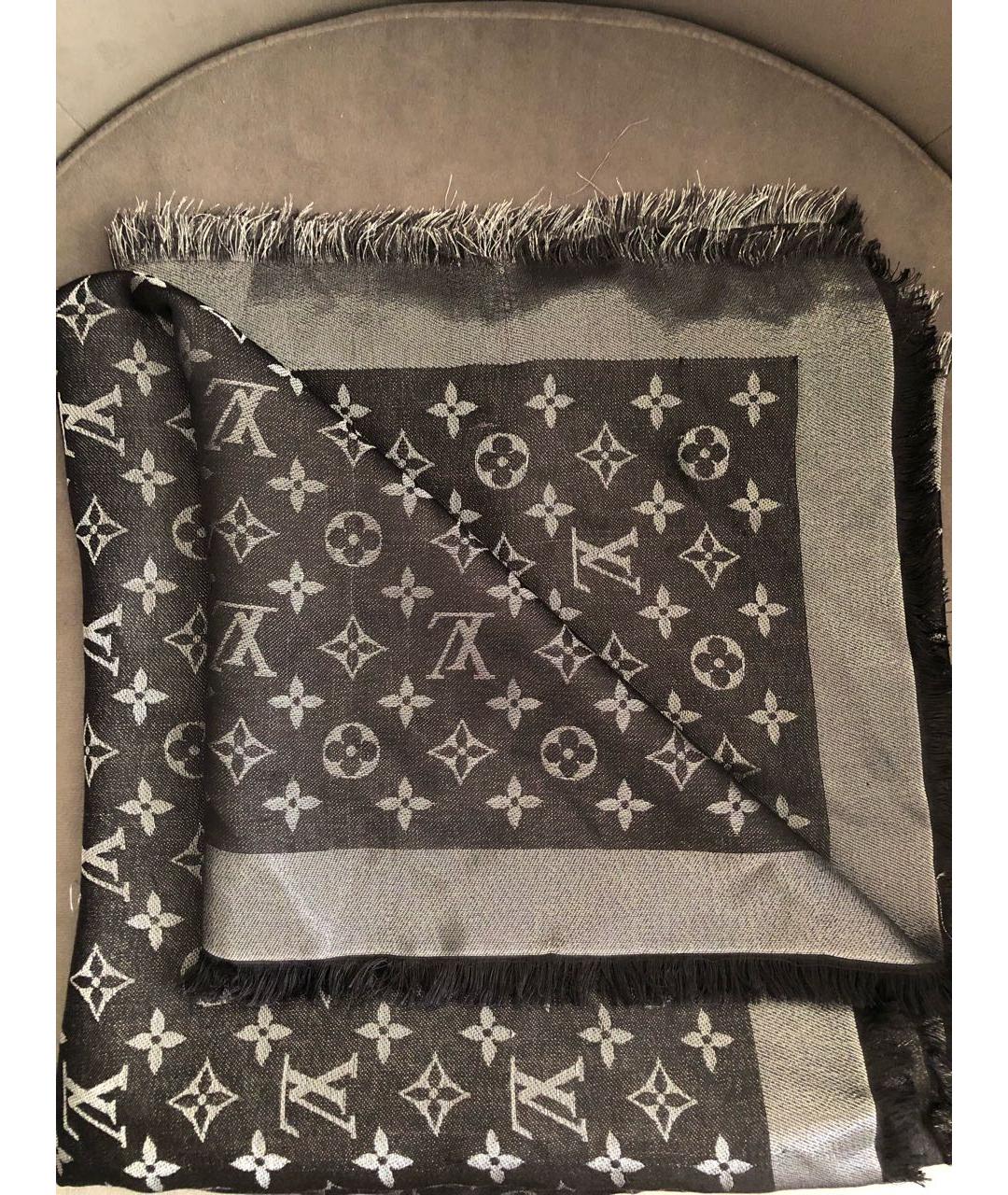 LOUIS VUITTON Хлопковый платок, фото 5