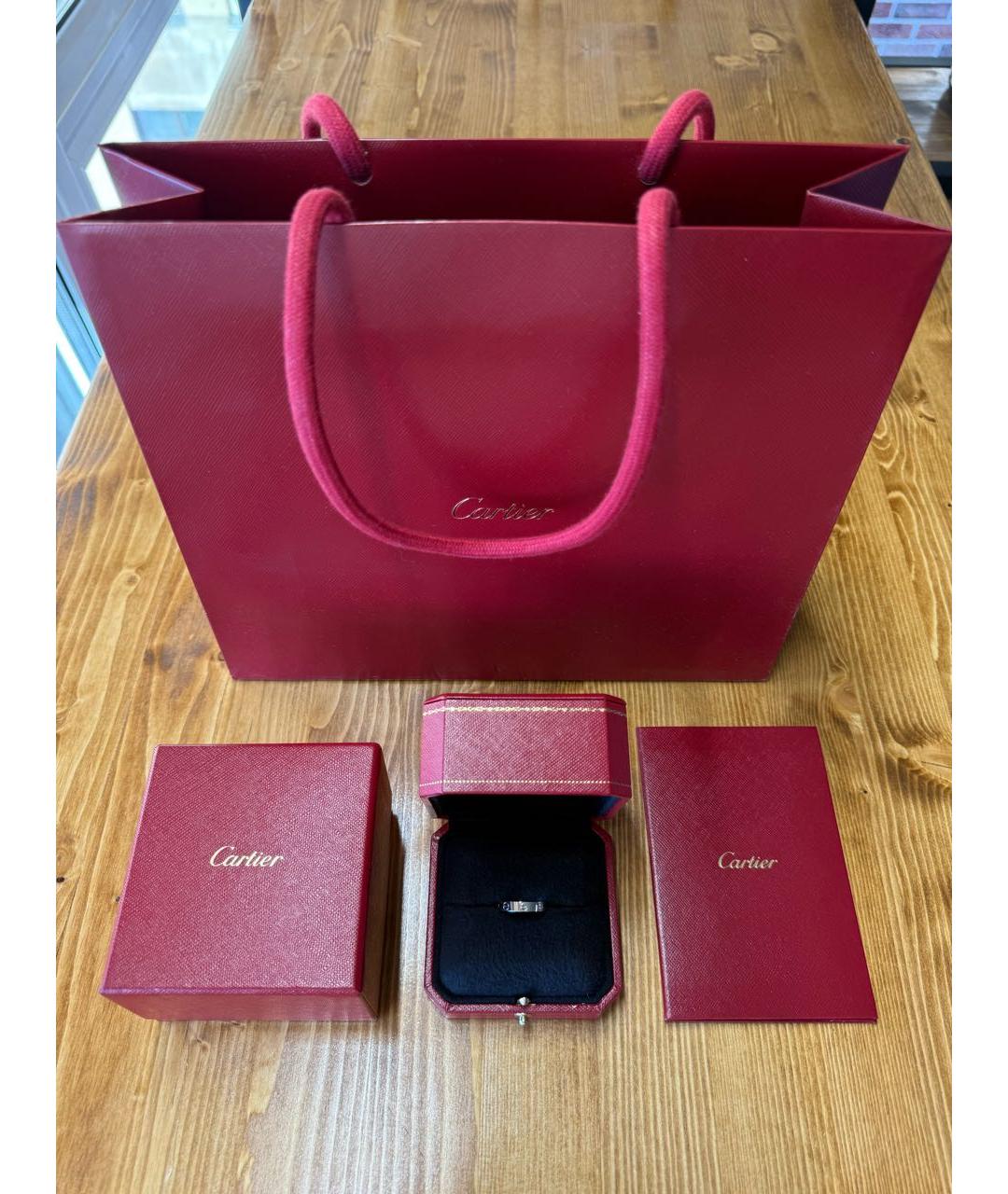 CARTIER Кольцо из белого золота, фото 3