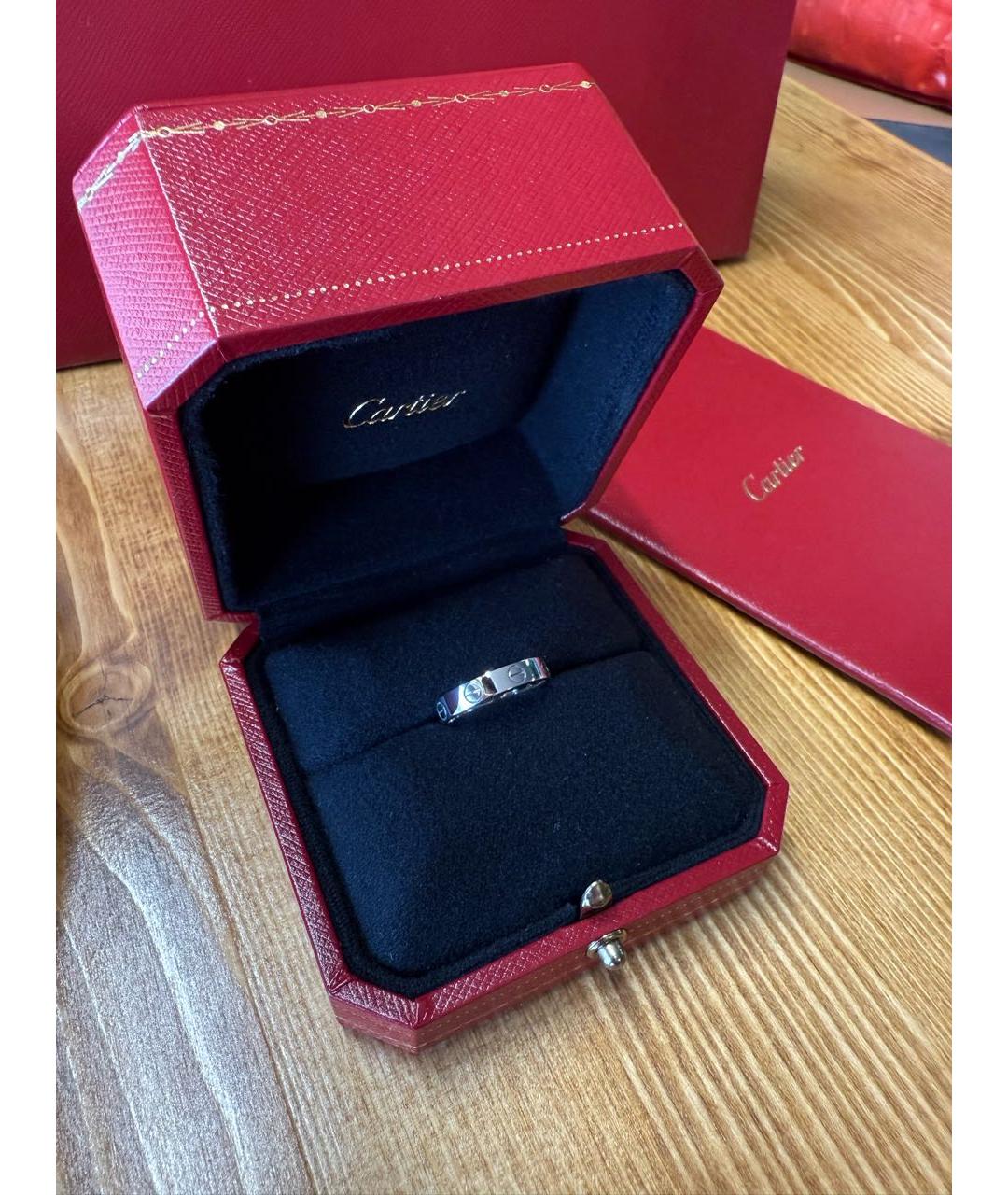 CARTIER Белое кольцо из белого золота, фото 5