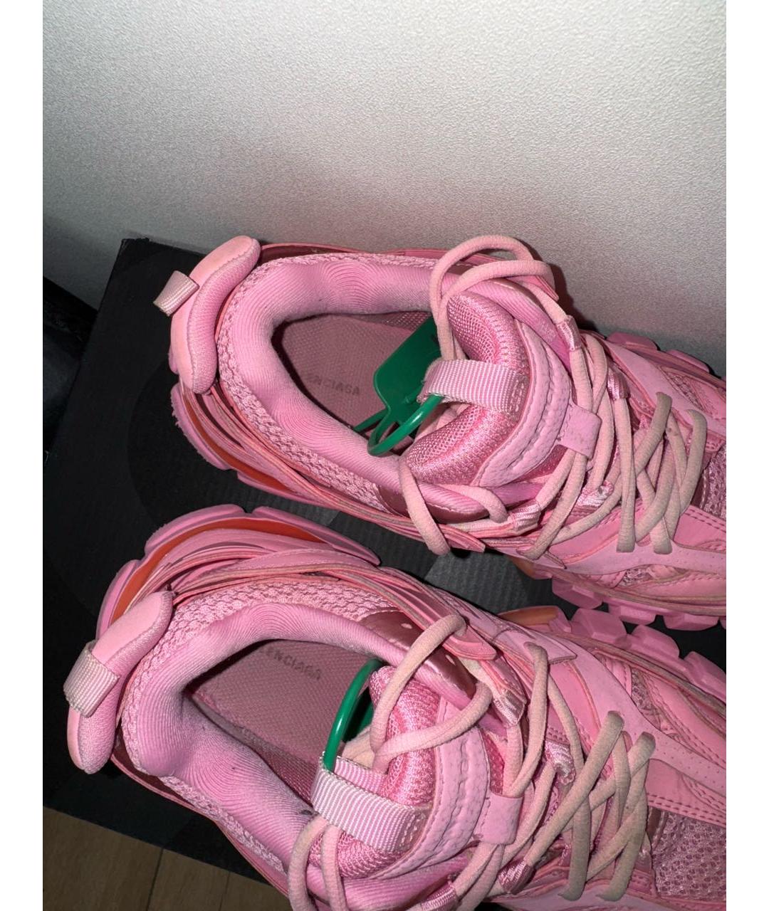 BALENCIAGA Розовые кроссовки, фото 6