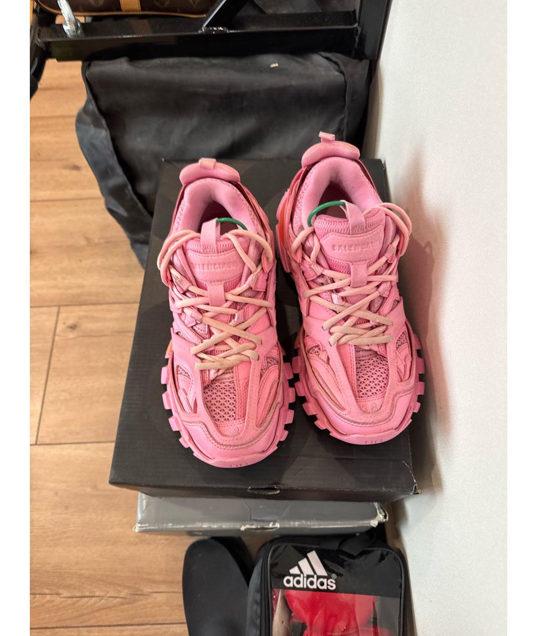 BALENCIAGA Розовые кроссовки, фото 2
