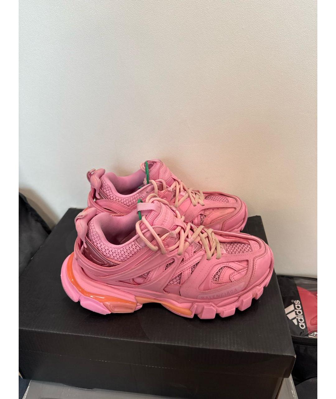 BALENCIAGA Розовые кроссовки, фото 7
