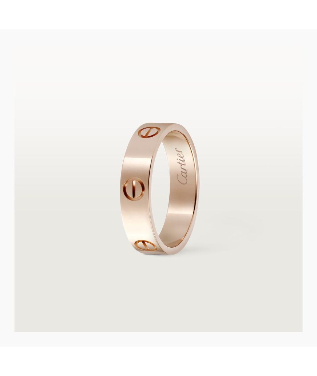 CARTIER Золотое кольцо из розового золота, фото 3
