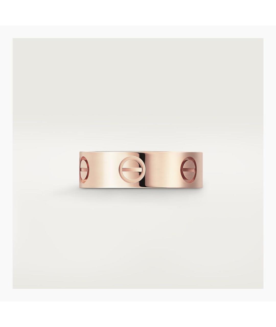 CARTIER Золотое кольцо из розового золота, фото 2