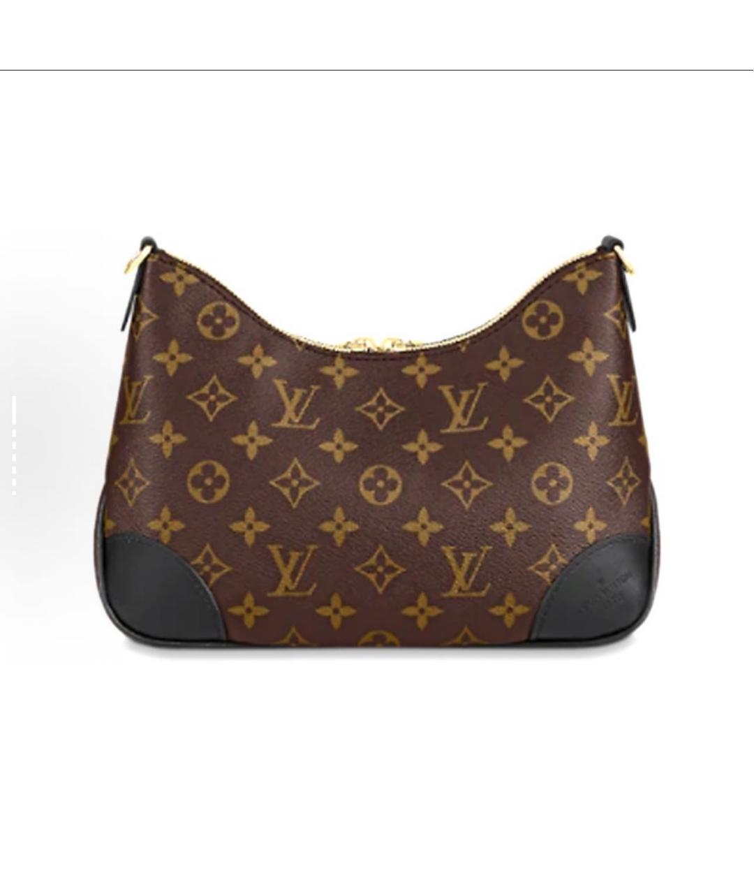 LOUIS VUITTON Коричневая сумка через плечо, фото 4