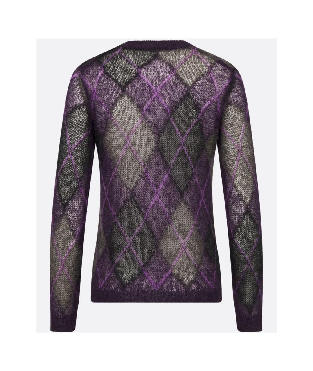 CHRISTIAN DIOR Мульти шерстяной джемпер / свитер, фото 2