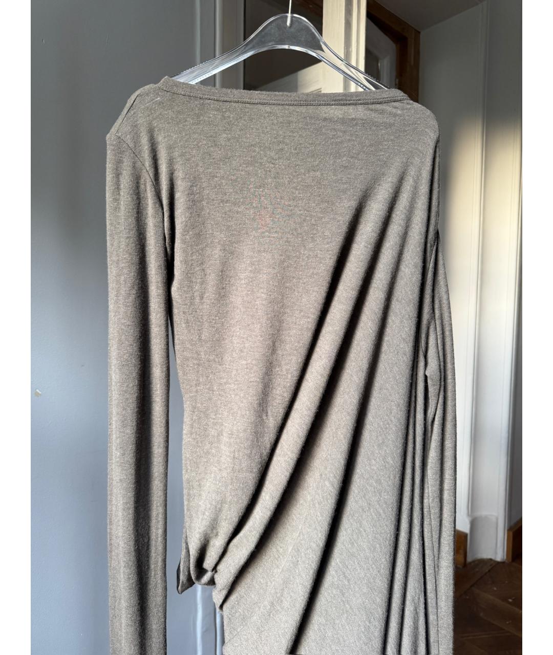 RICK OWENS Серое повседневное платье, фото 3