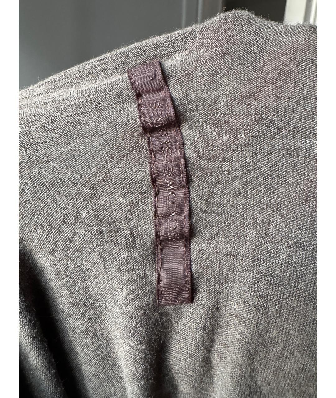 RICK OWENS Серое повседневное платье, фото 5