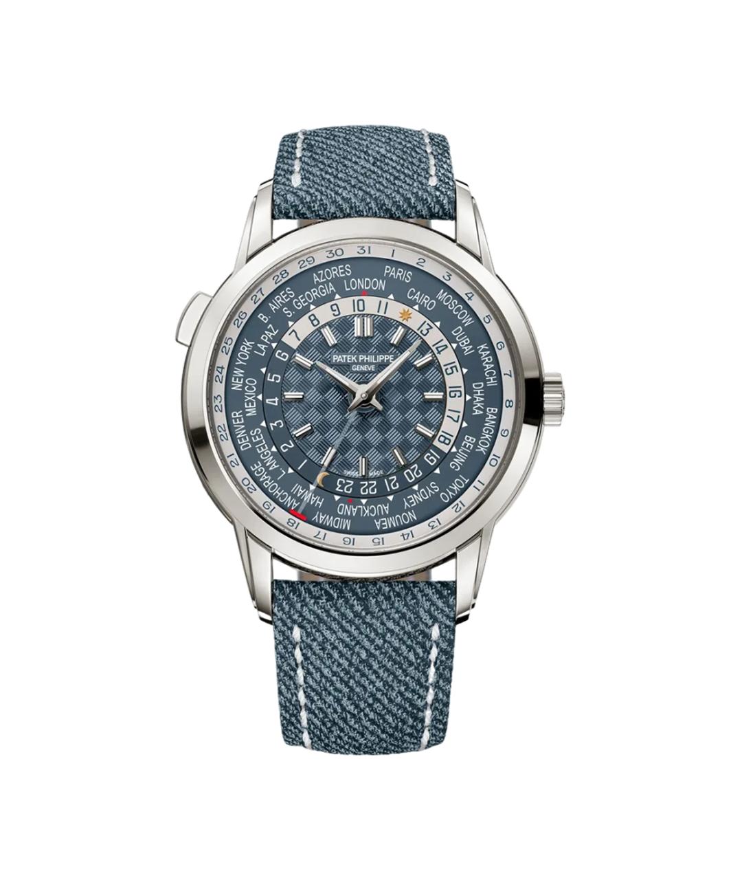 PATEK PHILIPPE Голубые часы из белого золота, фото 1
