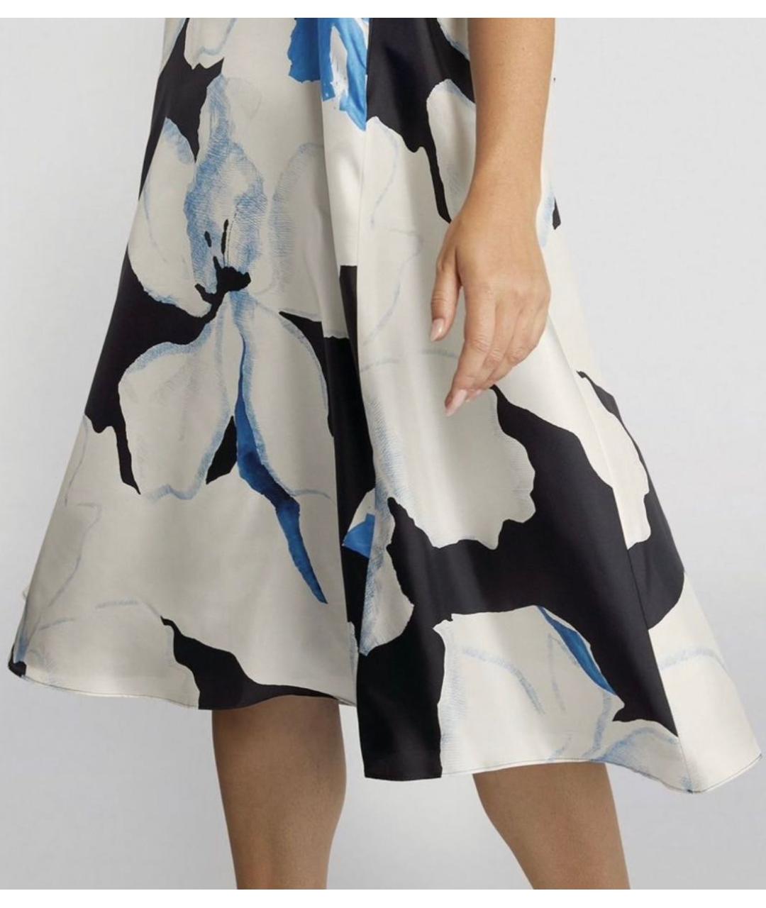 MAX MARA Мульти шелковое повседневное платье, фото 5