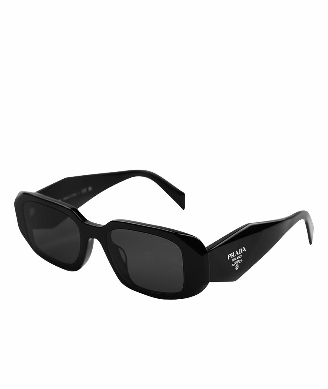PRADA Черные солнцезащитные очки, фото 1