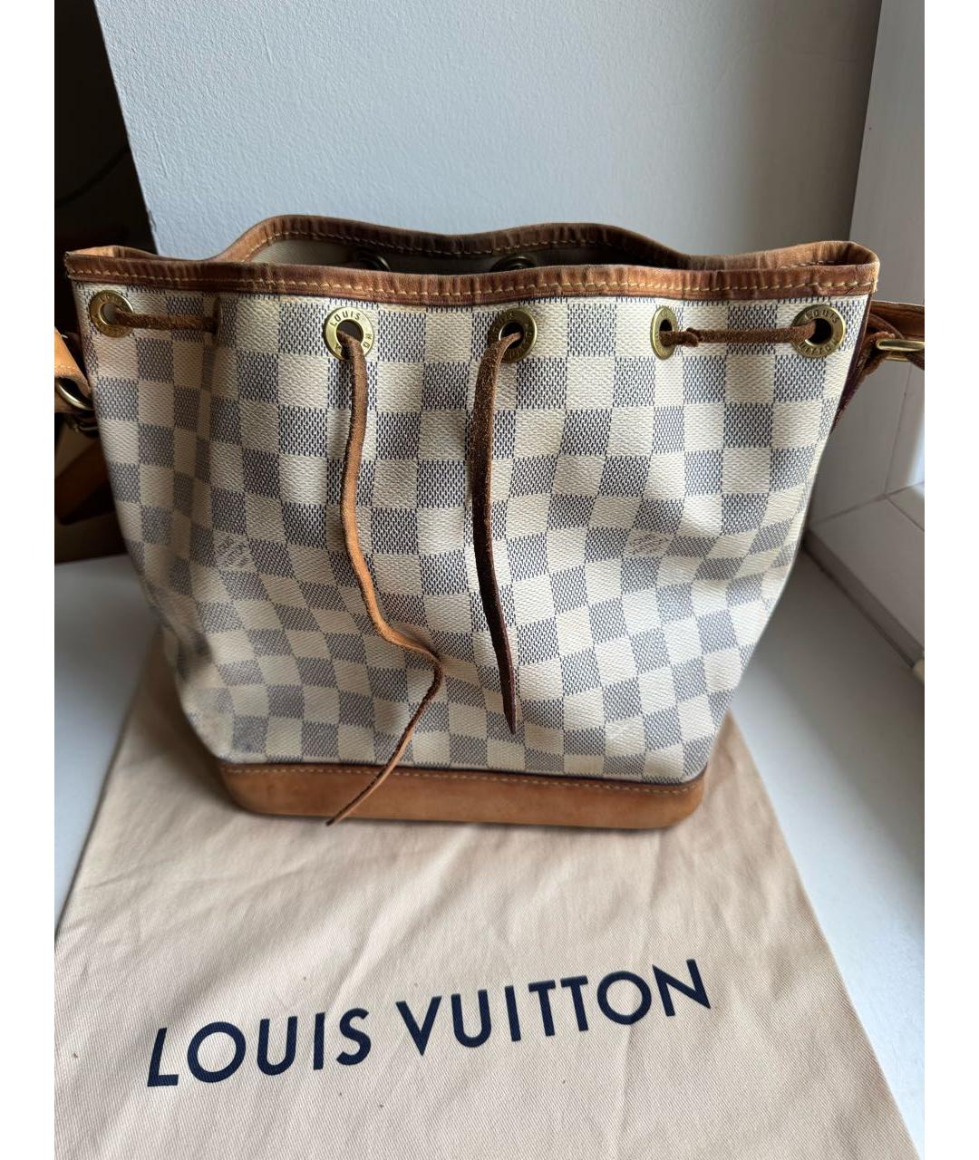LOUIS VUITTON Бежевая сумка через плечо, фото 2