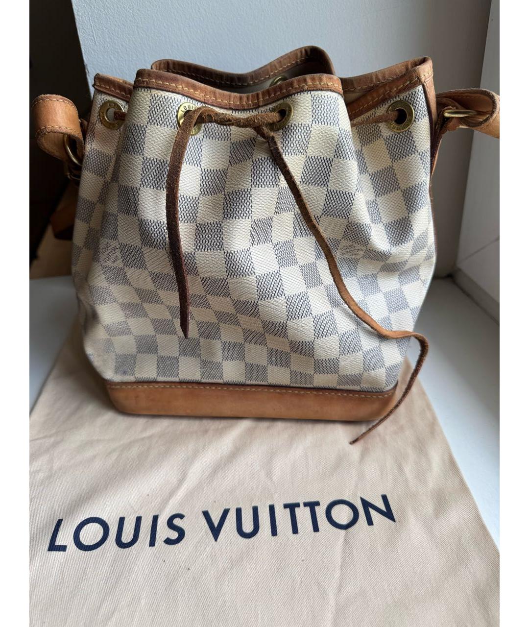 LOUIS VUITTON Бежевая сумка через плечо, фото 9