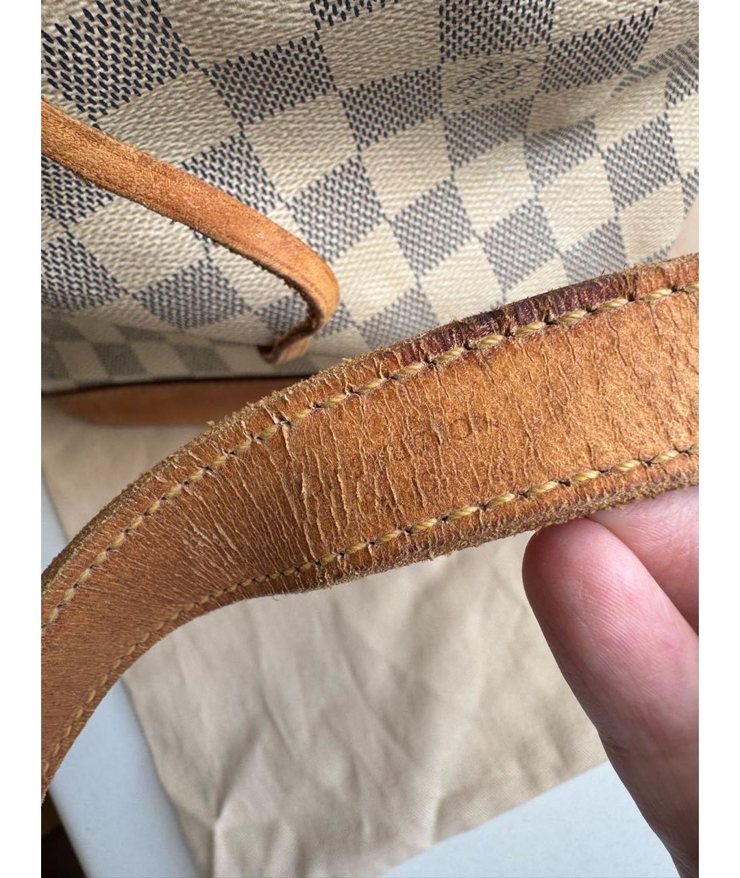 LOUIS VUITTON Бежевая сумка через плечо, фото 8