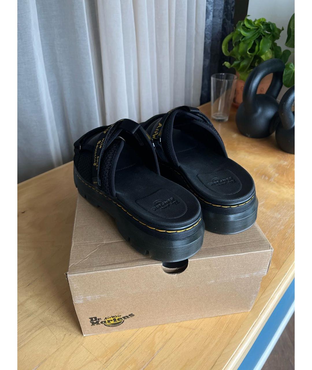 DR. MARTENS Черные сандалии, фото 2