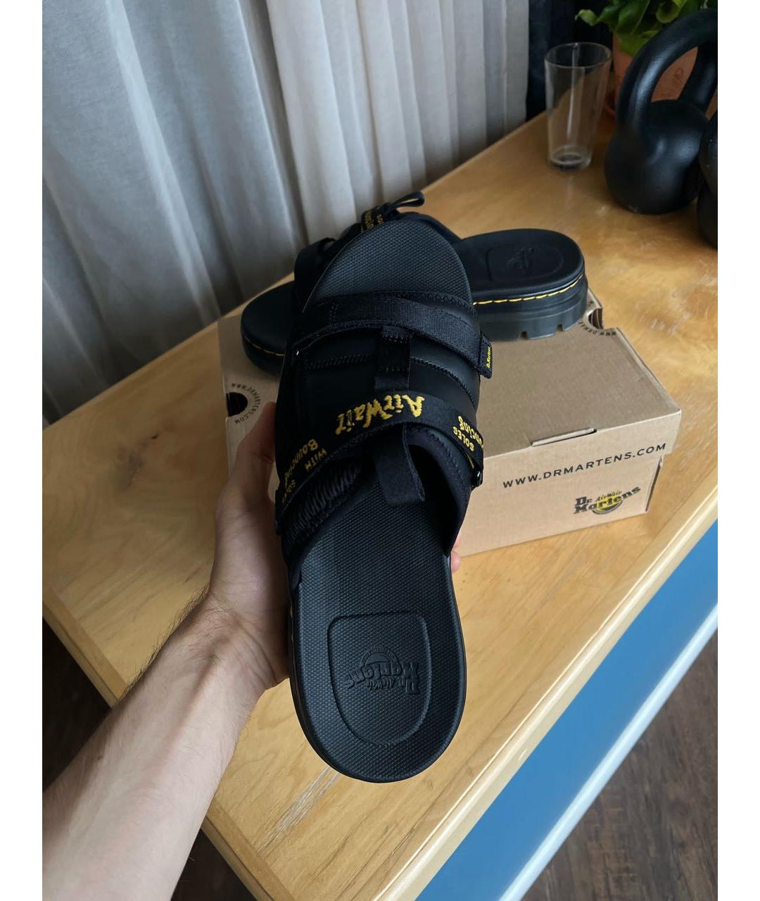 DR. MARTENS Черные сандалии, фото 3