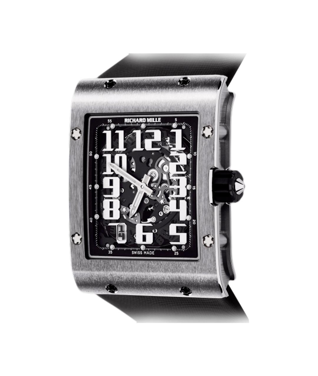 Richard Mille Черные часы из белого золота, фото 1