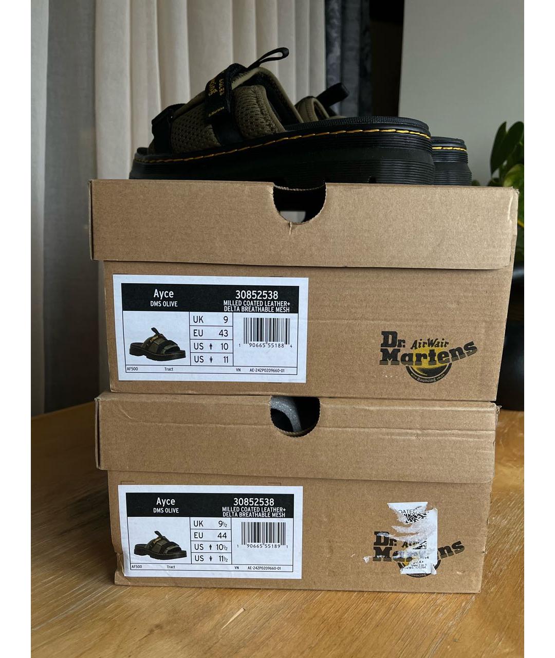 DR. MARTENS Хаки сандалии, фото 5