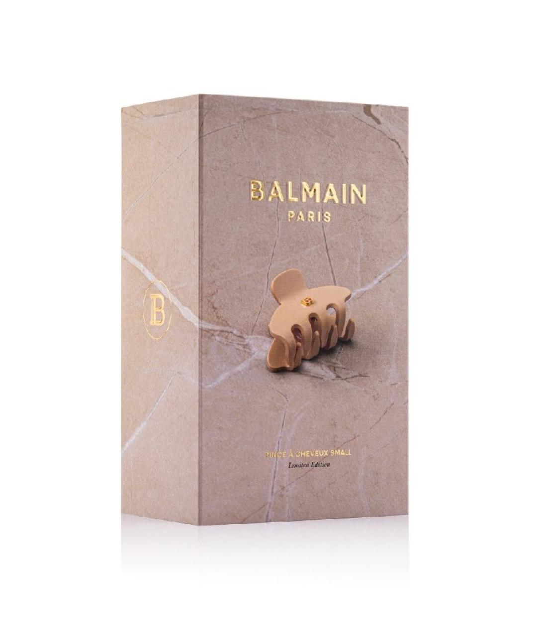 BALMAIN Бежевая заколка, фото 3