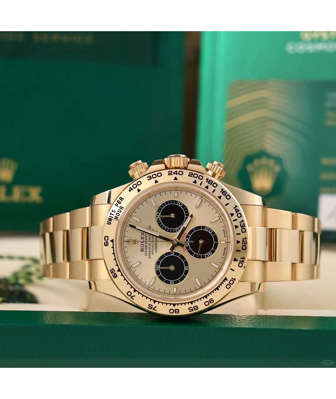 ROLEX Золотые часы из желтого золота, фото 6