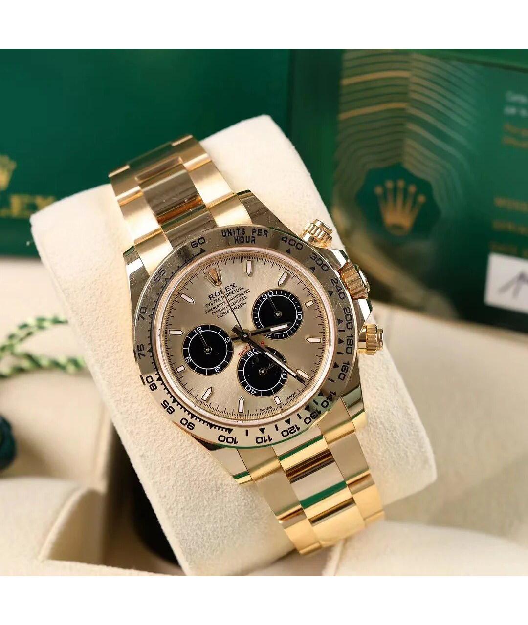 ROLEX Золотые часы из желтого золота, фото 8