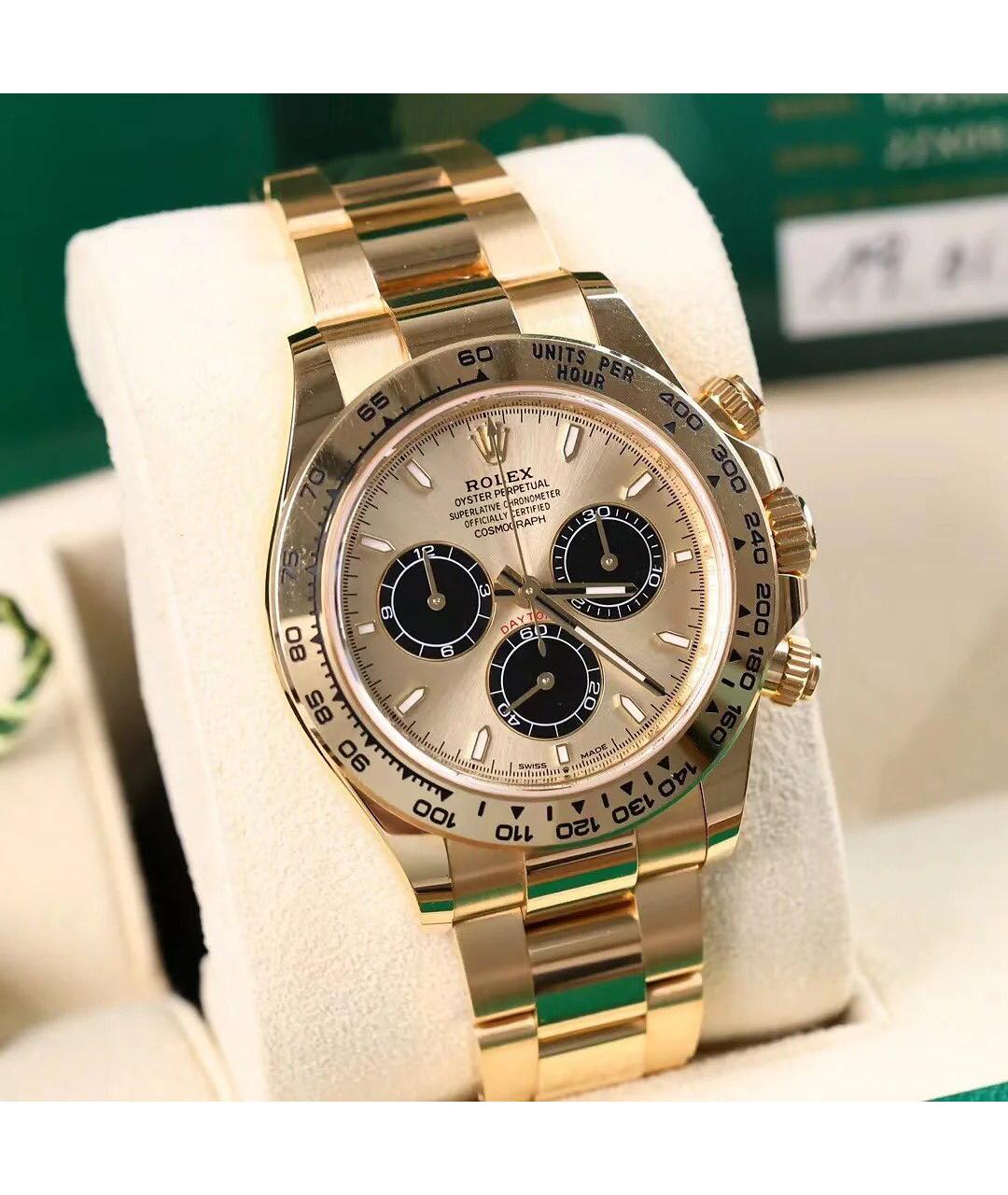 ROLEX Золотые часы из желтого золота, фото 7