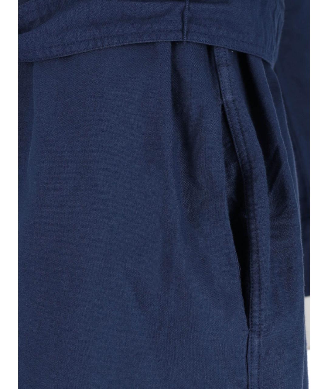 POLO RALPH LAUREN Темно-синее хлопковое платье, фото 5