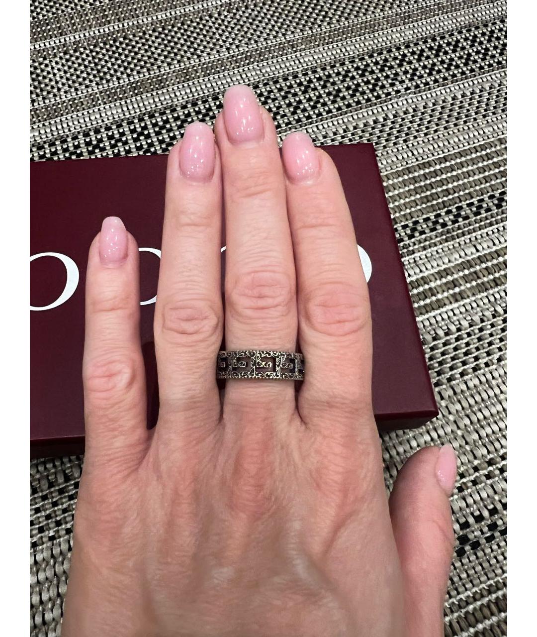 GUCCI Серебряное серебряное кольцо, фото 4