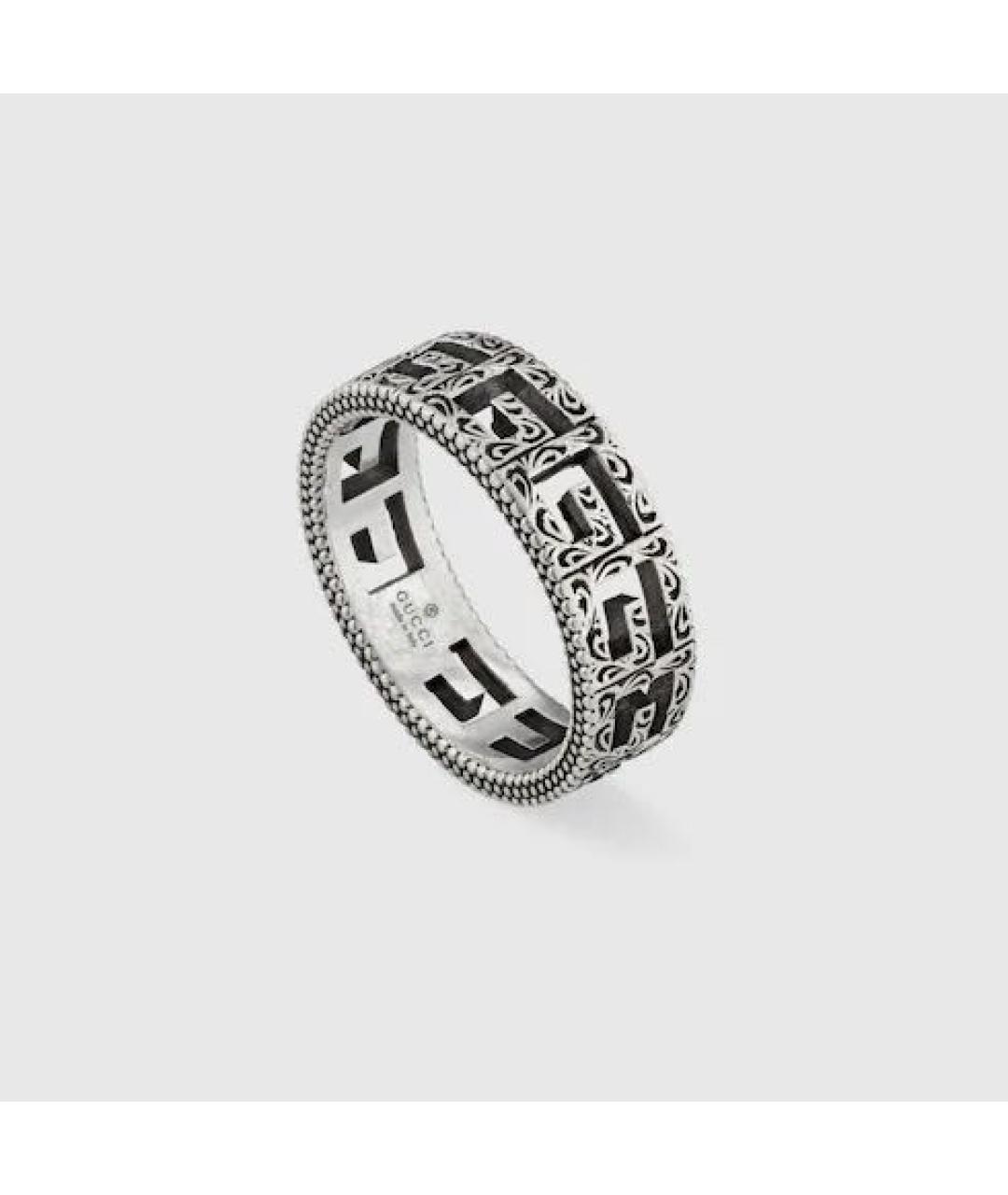 GUCCI Серебряное серебряное кольцо, фото 2