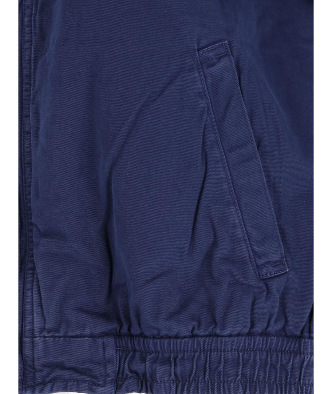 POLO RALPH LAUREN Темно-синяя хлопковая куртка, фото 5