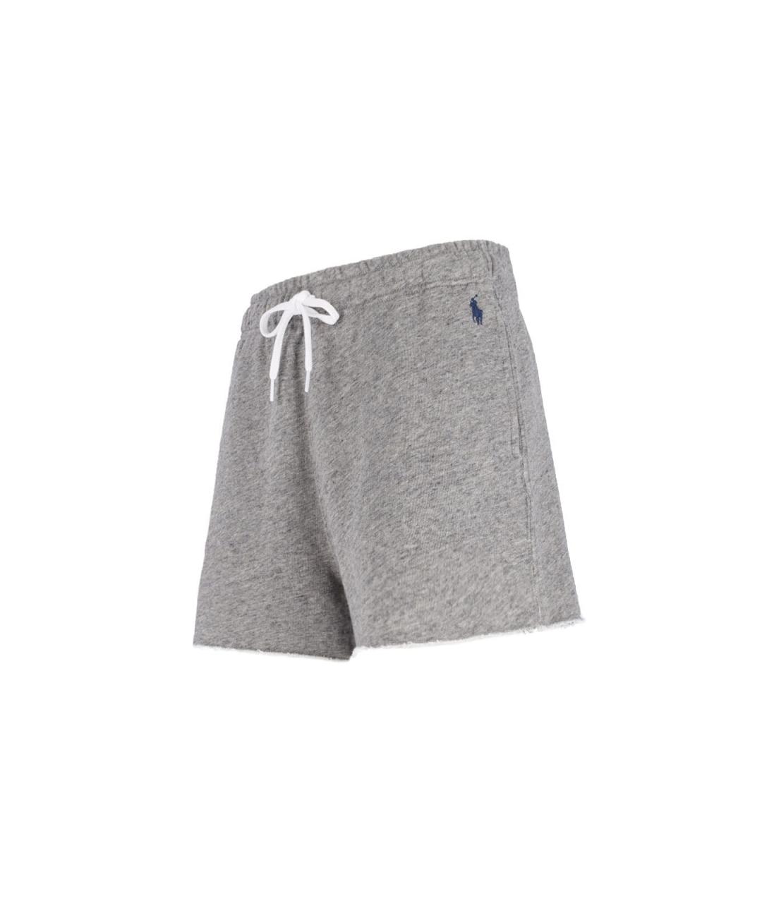 POLO RALPH LAUREN Серые хлопковые шорты, фото 3