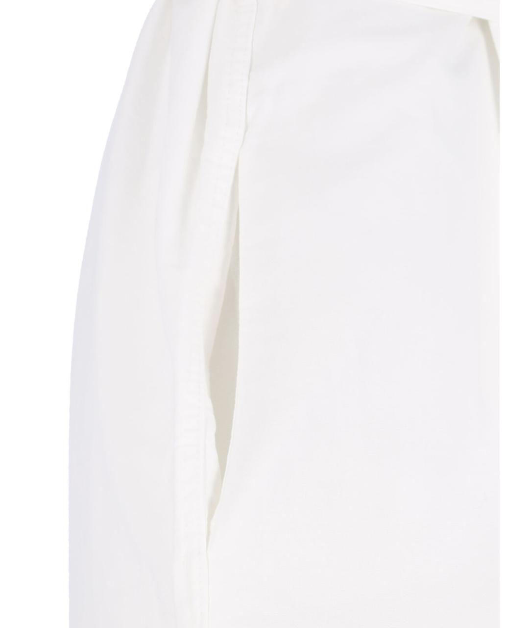 POLO RALPH LAUREN Белое хлопковое платье, фото 4