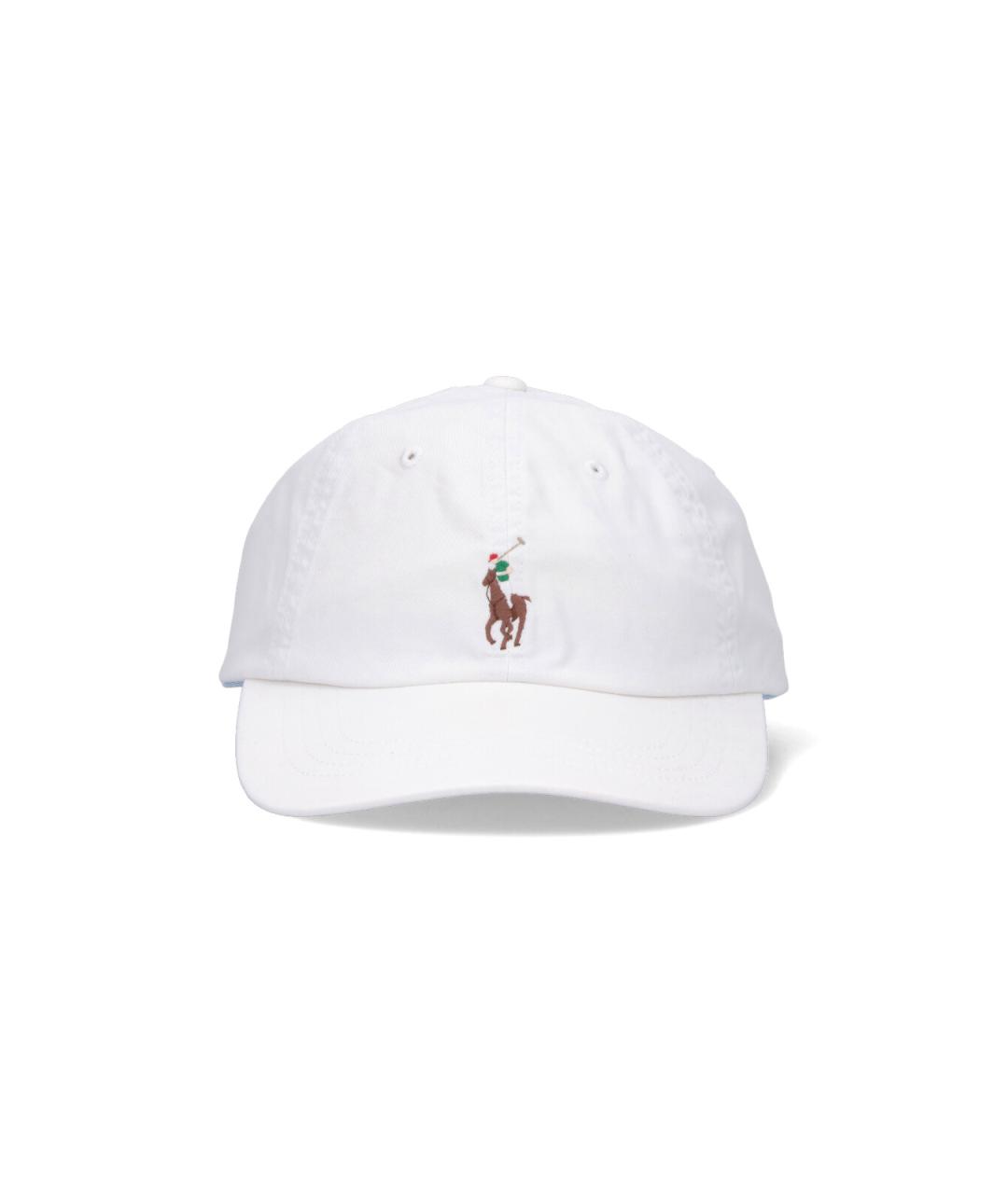 POLO RALPH LAUREN Белая хлопковая кепка, фото 1
