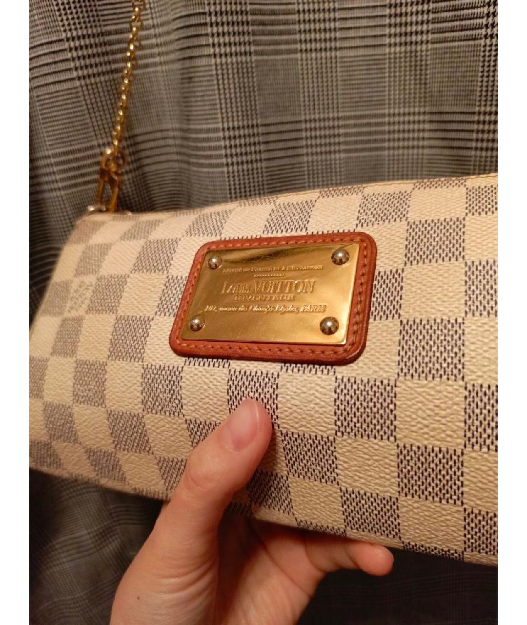 LOUIS VUITTON Белая сумка через плечо, фото 2